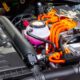Electro coated engine parts